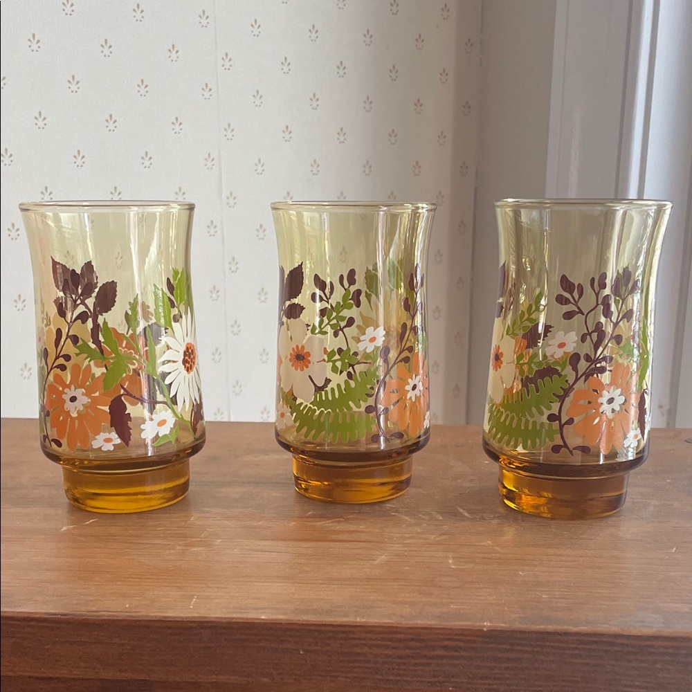 Vintage Juice Glasses